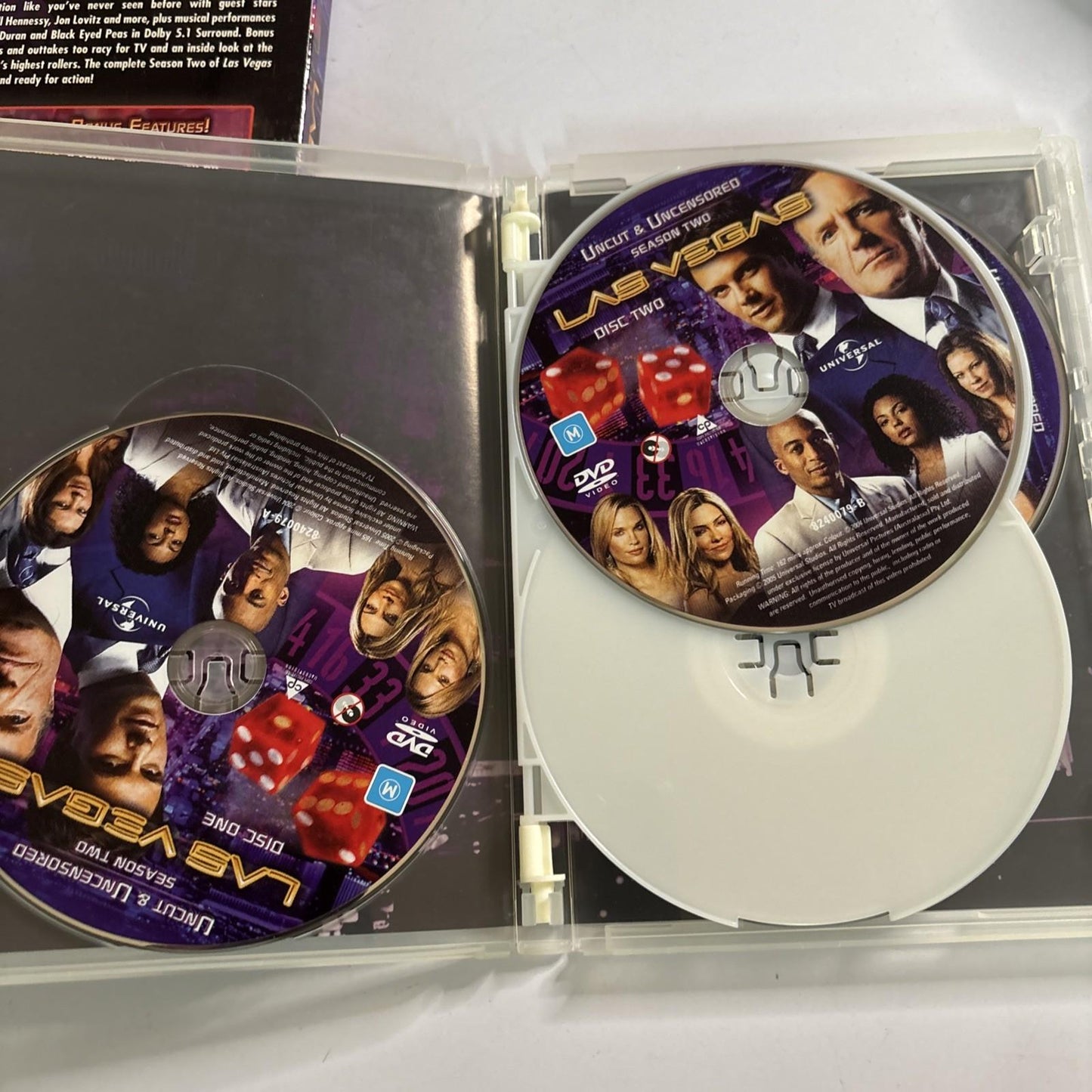 Las Vegas : Season 2 (DVD, 2004) Region 4,2