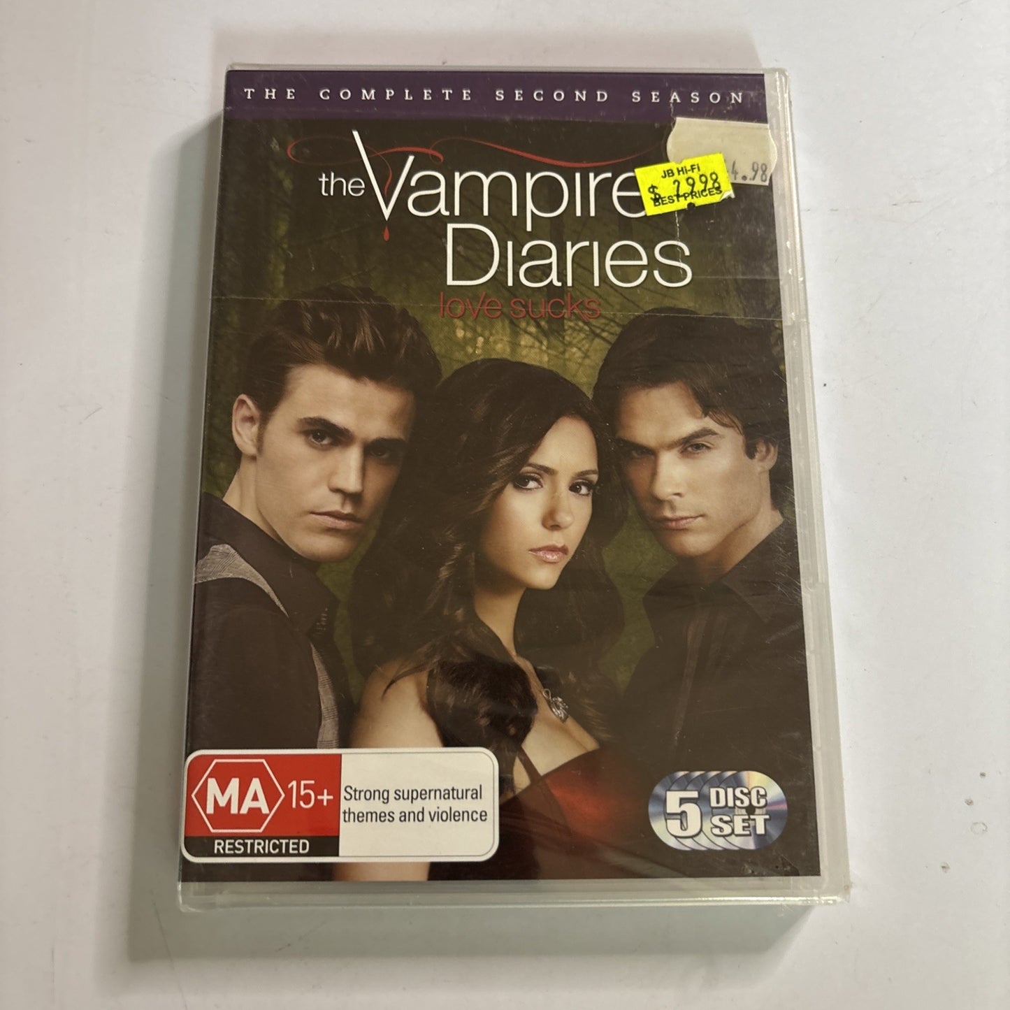 Vampire Diaries : Season 2 (DVD, 2011) Region 4 *New Sealed*