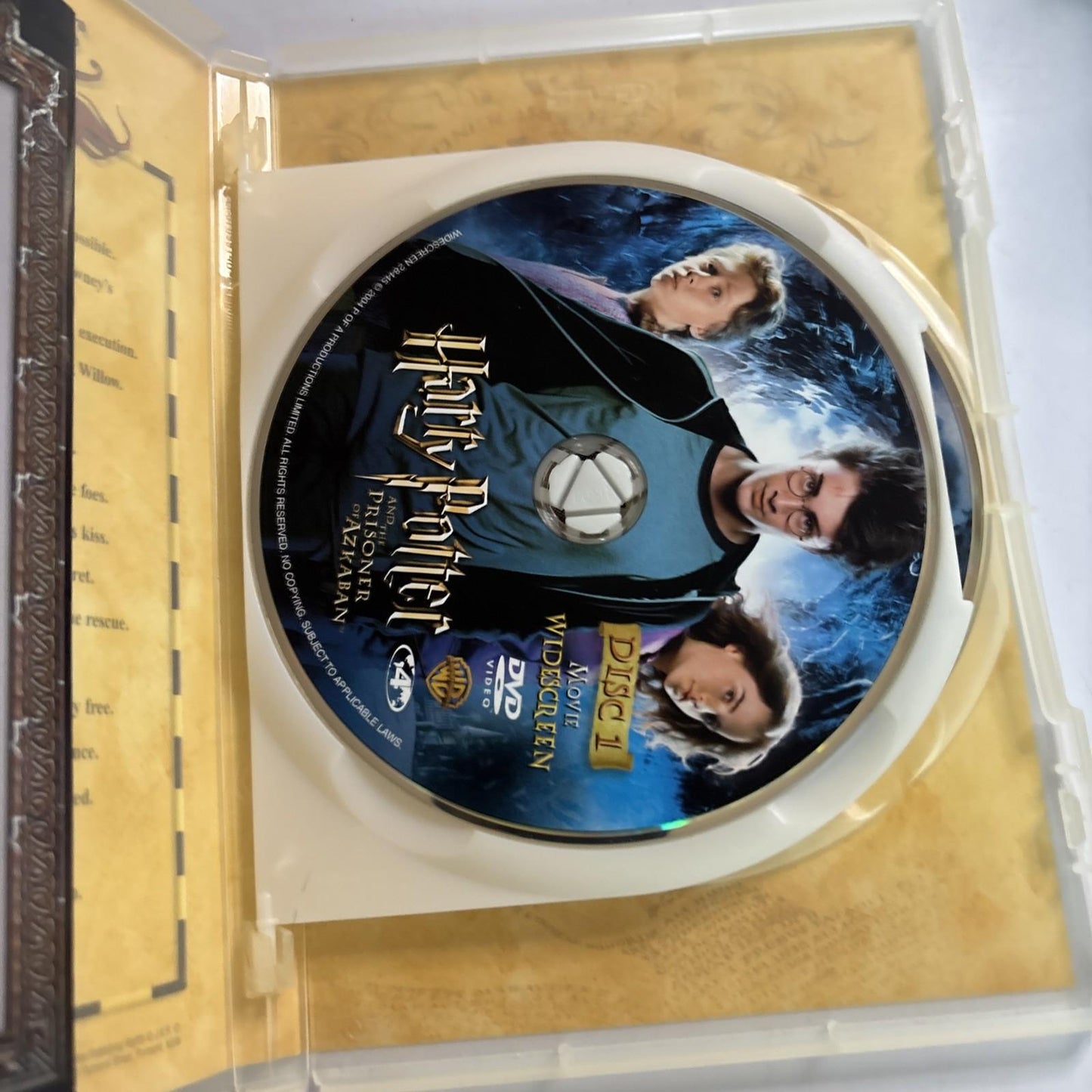 Harry Potter and the Prisoner of Azkaban (DVD, 2004)