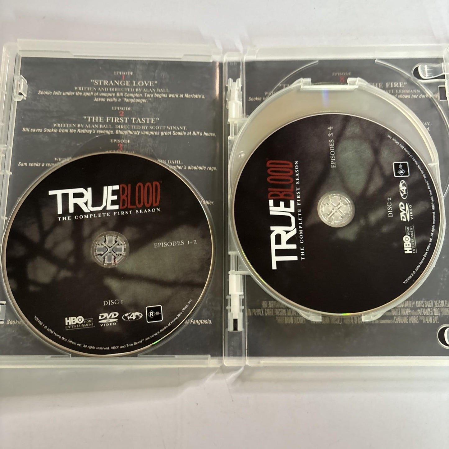 True Blood - Season 1 (DVD, 2009) 5 Disc Set Region 4