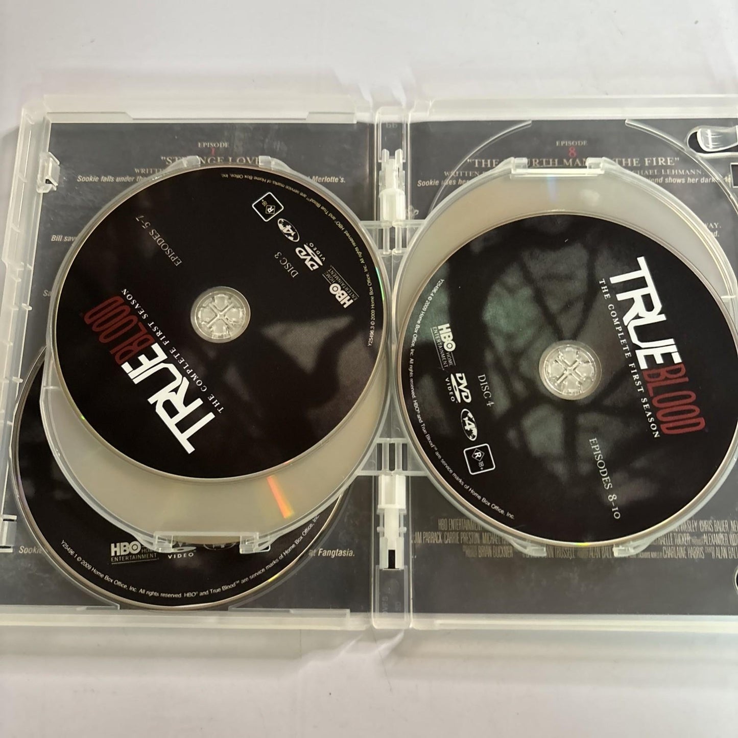 True Blood - Season 1 (DVD, 2009) 5 Disc Set Region 4