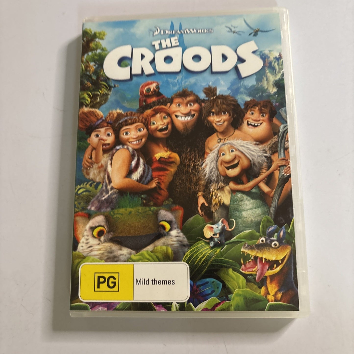 The Croods (DVD, 2013) Emma Stone, Nicholas Cage Region 4 NEW