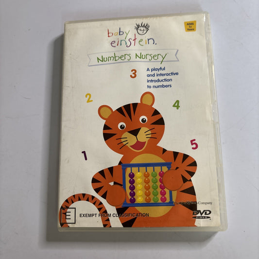 Baby Einstein - Numbers Nursery (DVD, 2004) Region 4