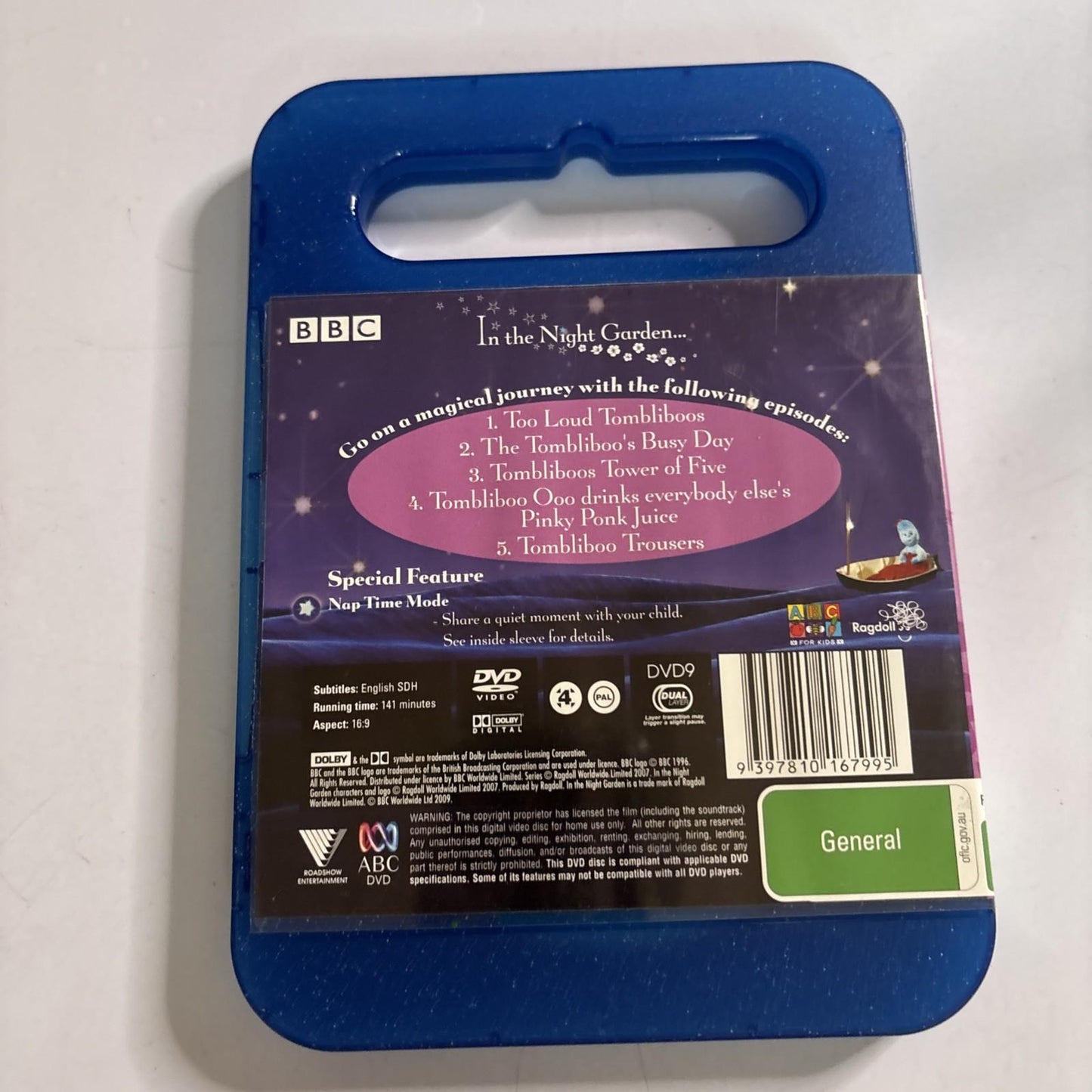 In the Night Garden - Hello Tombliboos! (DVD, 2008) Region 4