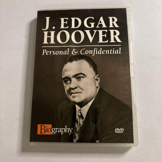Biography Channel: J. Edgar Hoover Personal & Confidential (DVD 2004) All Region