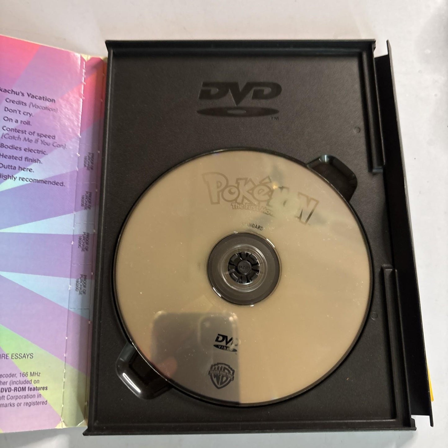 Pokemon - The First Movie Mewtwo Vs Mew (DVD) Region 1