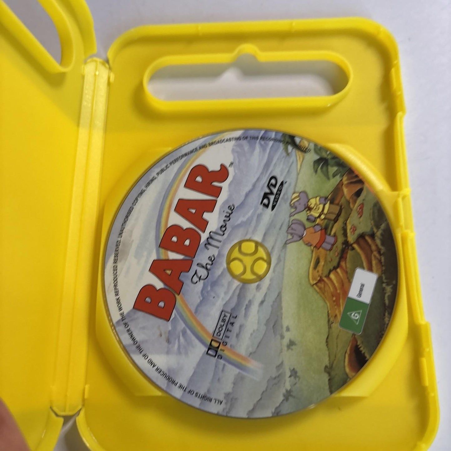 Babar The Movie (DVD, 1989) Region 4