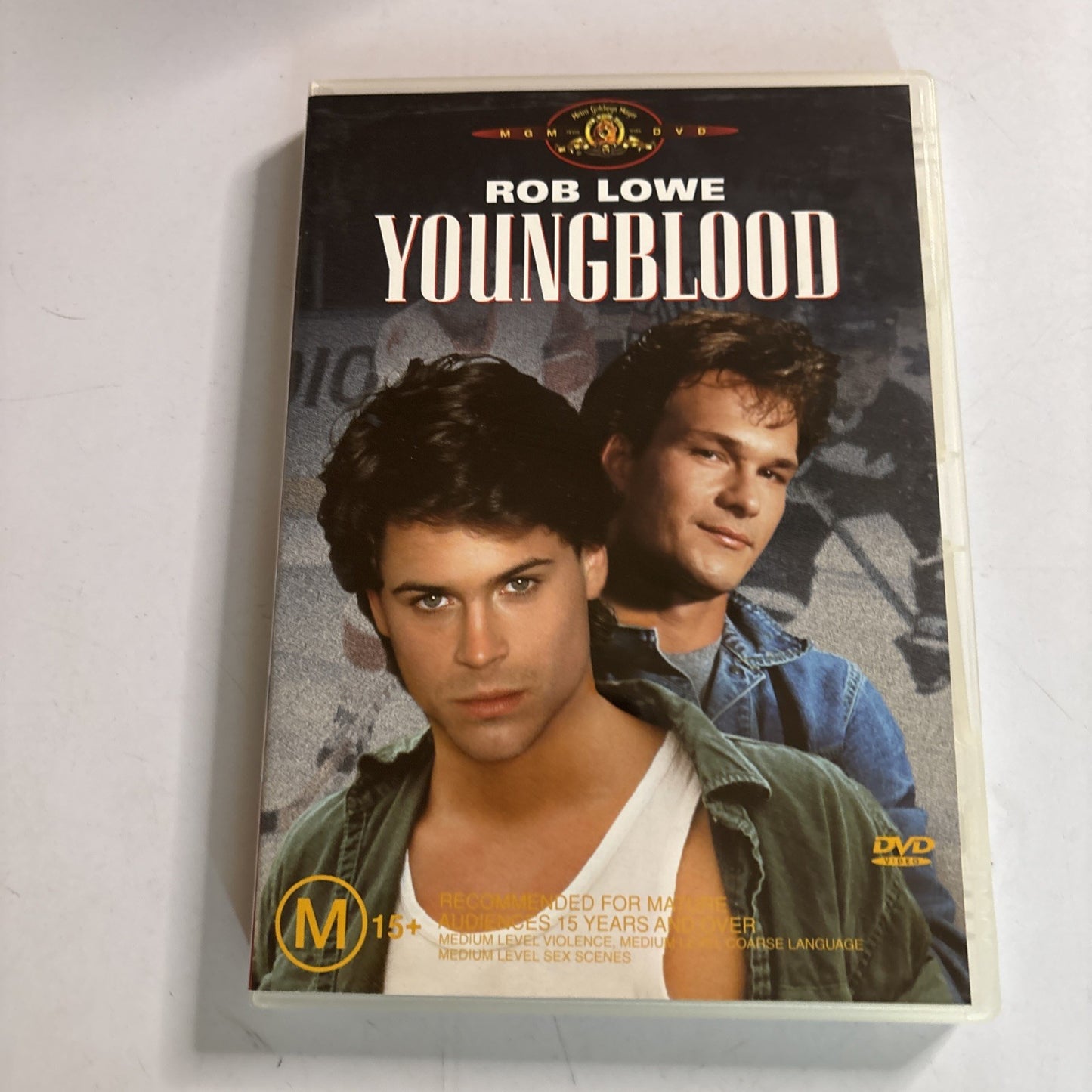 Youngblood (DVD, 1986) Patrick Swayze, Rob Lowe Region 4 NEW