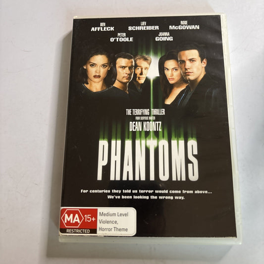 Phantoms (DVD, 1997) Ben Affleck, Rose McGowan Region 4