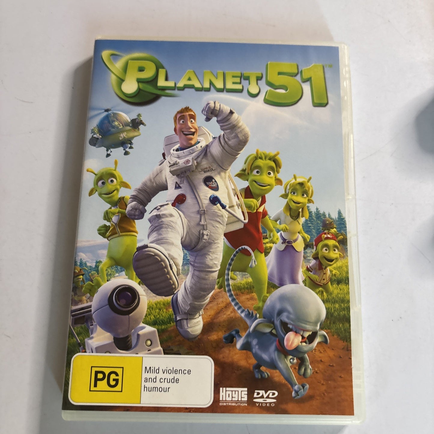 Planet 51 (DVD, 2009) Dwayne Johnson, Lewis Macleod, Rupert Degas Region 4