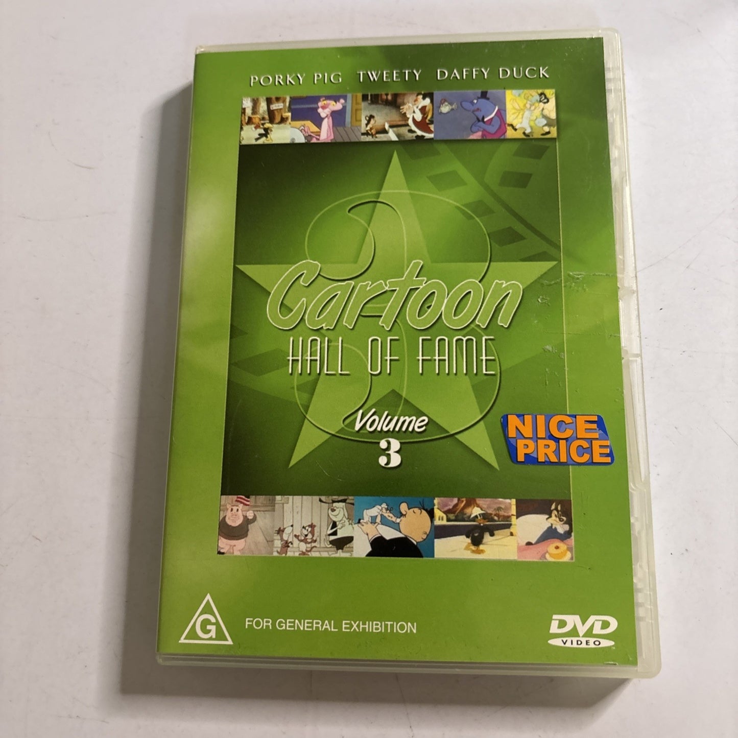 Cartoon Hall of Fame : Vol 3 (DVD, 1940) Region 4