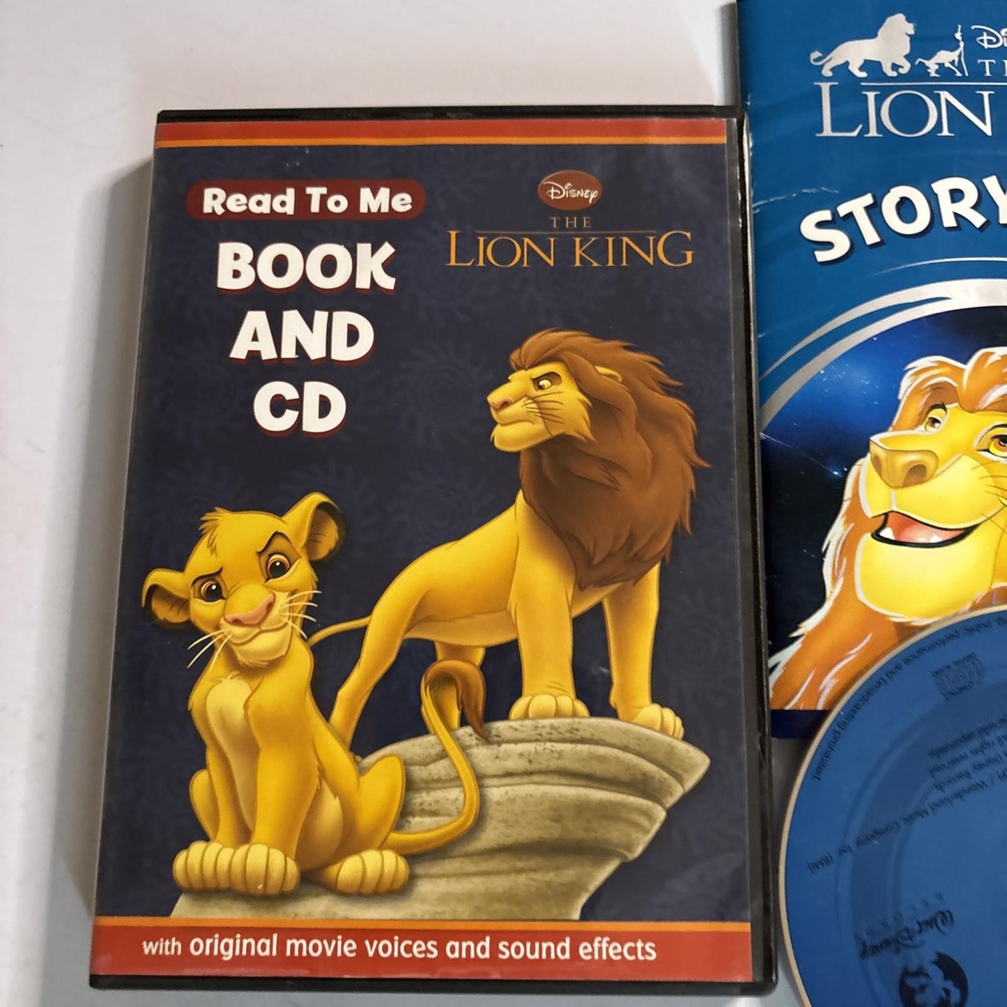 The Lion King Book and CD Disney's Read To Me (CD, 2010)