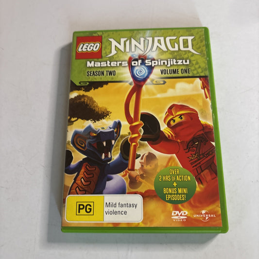 Lego Ninjago - Masters of Spinjitzu : Series 2 : Vol 1 (DVD, 2011) Region 4,2