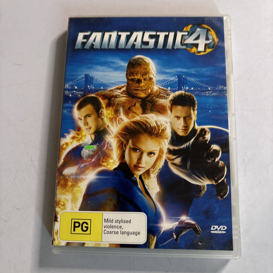Fantastic Four (DVD, 2005) Jessica Alba Region 4