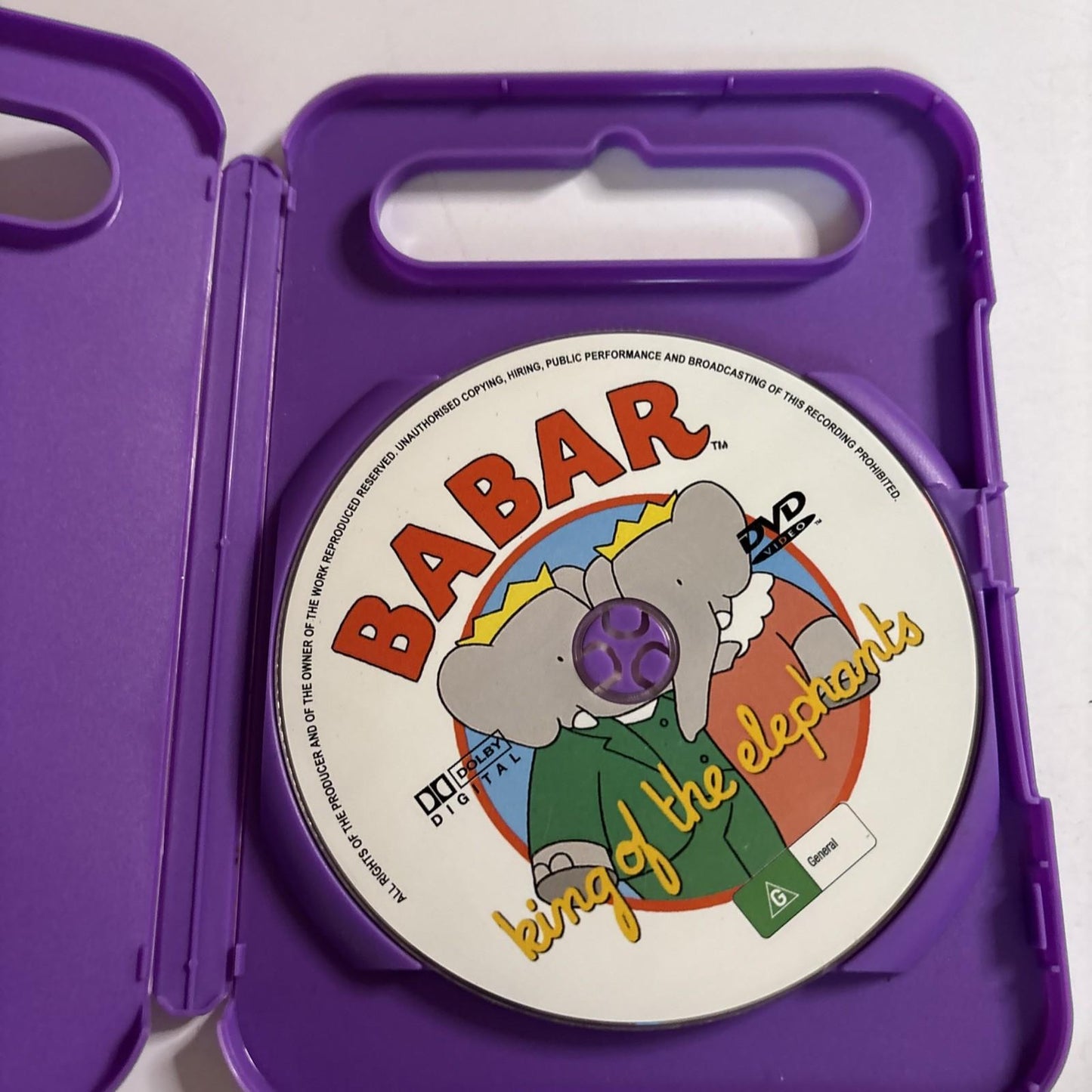 Babar - King of the Elephants (DVD, 2007) All Regions