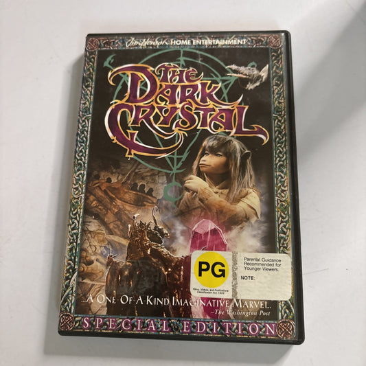 The Dark Crystal (DVD, 1982) Special Edition With manual. Region 1.