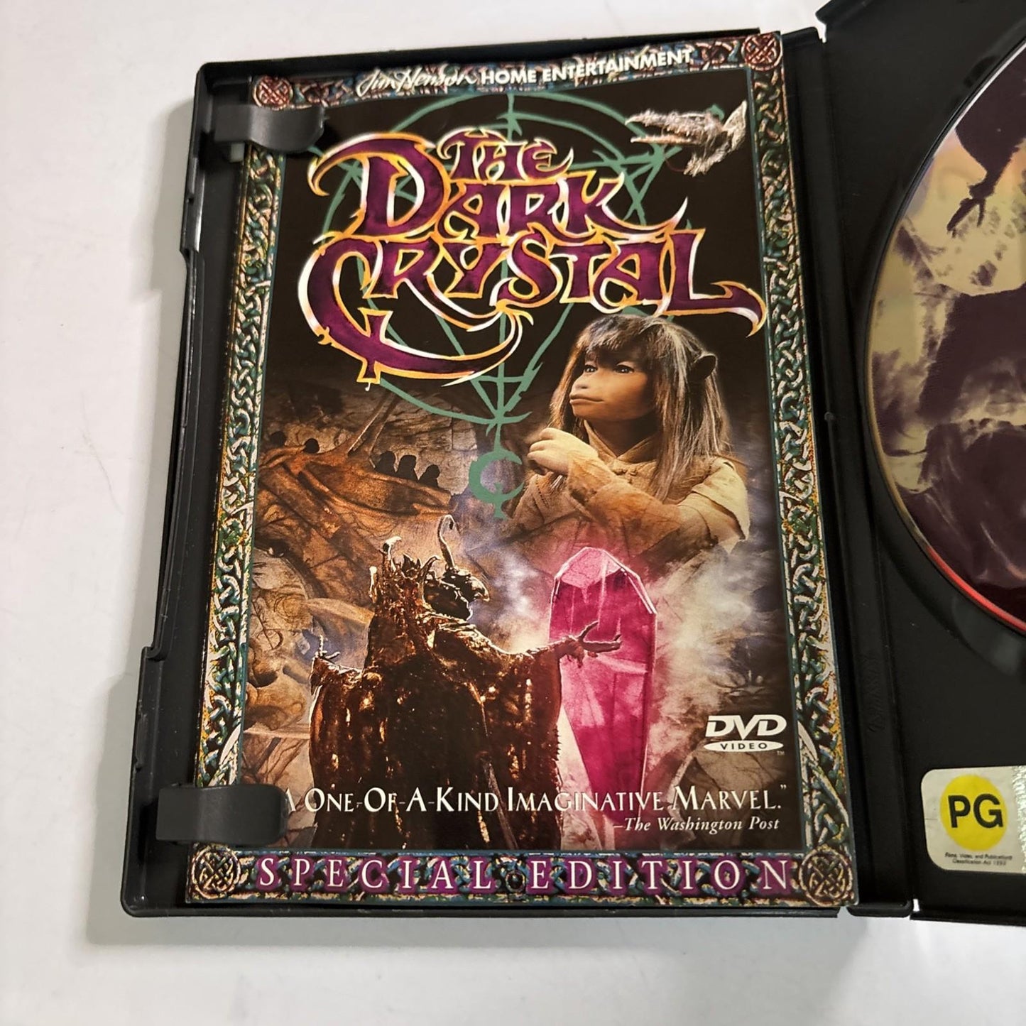 The Dark Crystal (DVD, 1982) Special Edition With manual. Region 1.
