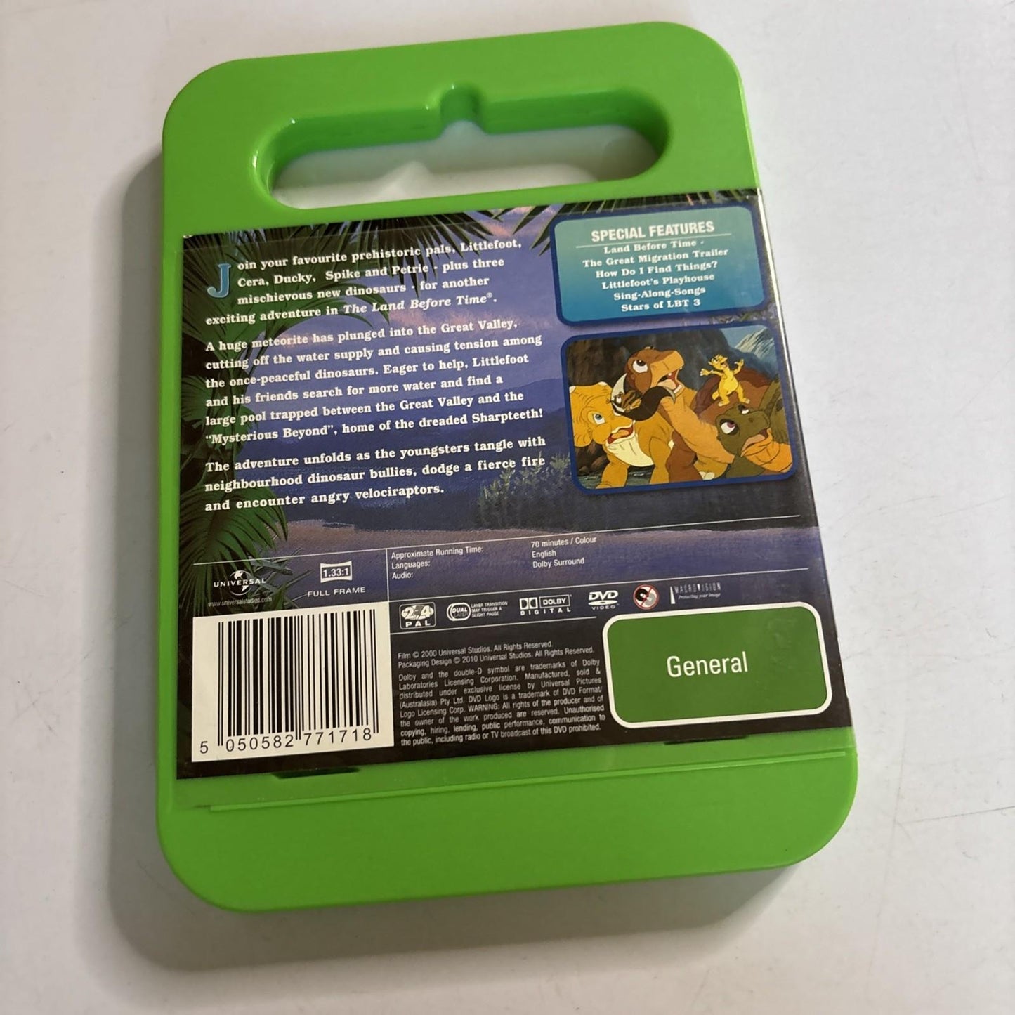 The Land before Time - The Time of the Great Giving (DVD, 1995) Region 4,2