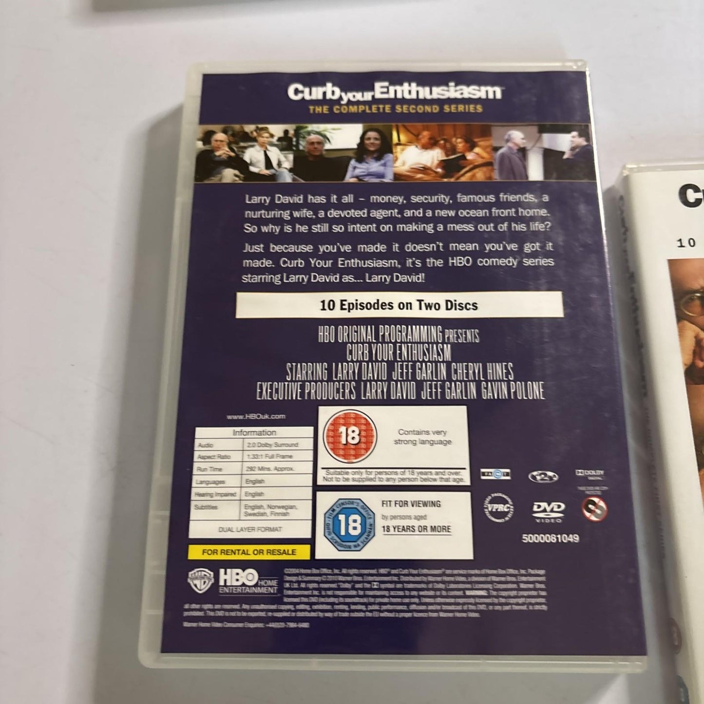 Curb Your Enthusiasm - Series 1 2 5 DVD Region 2