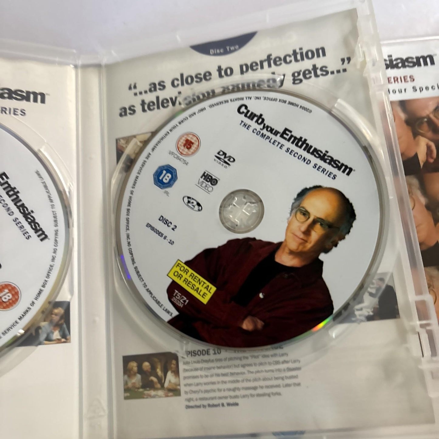 Curb Your Enthusiasm - Series 1 2 5 DVD Region 2
