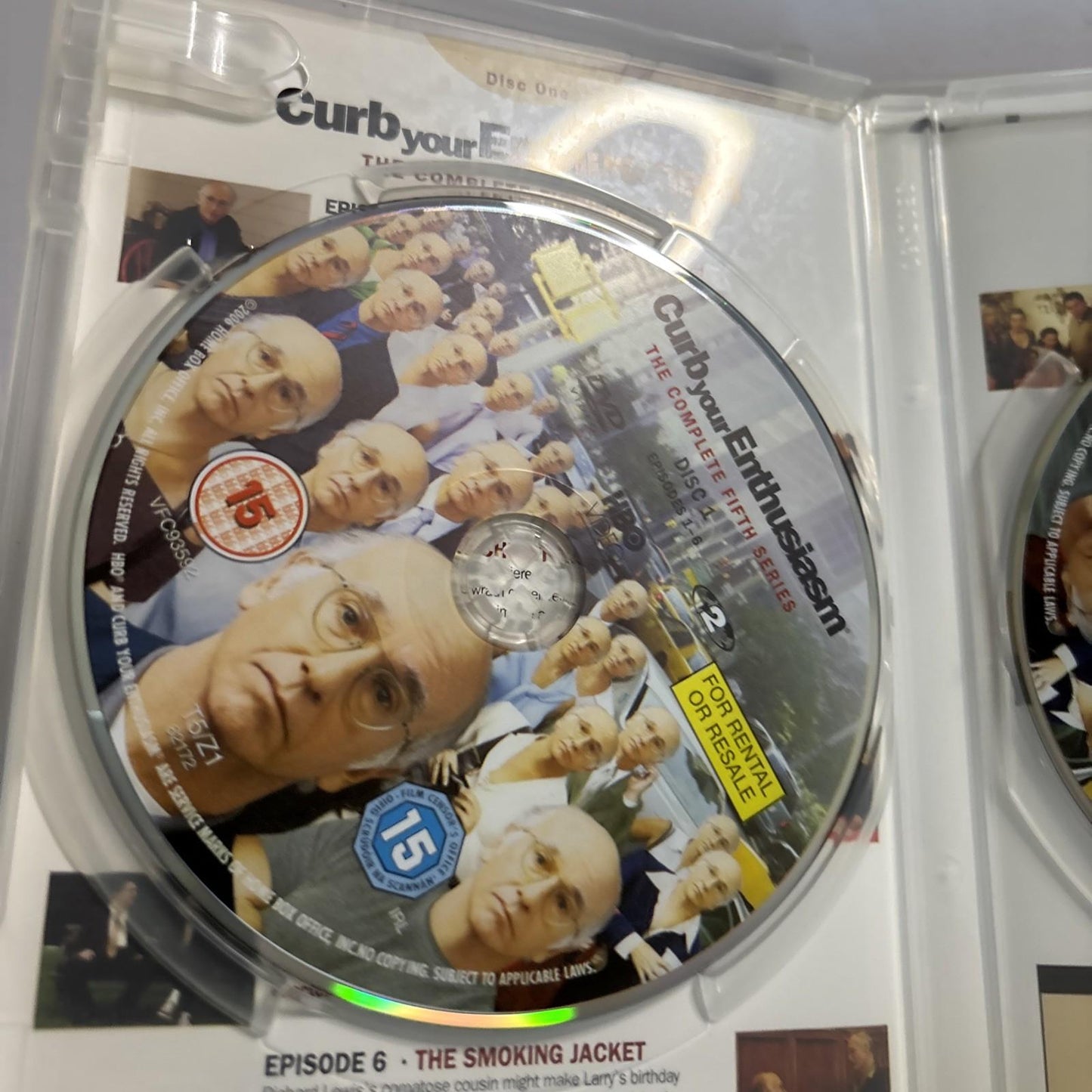 Curb Your Enthusiasm - Series 1 2 5 DVD Region 2