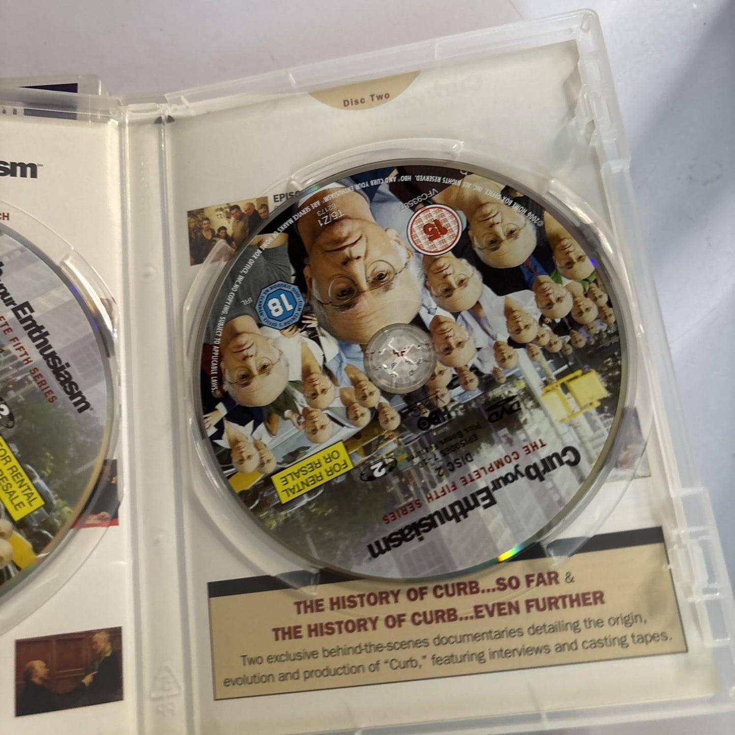 Curb Your Enthusiasm - Series 1 2 5 DVD Region 2