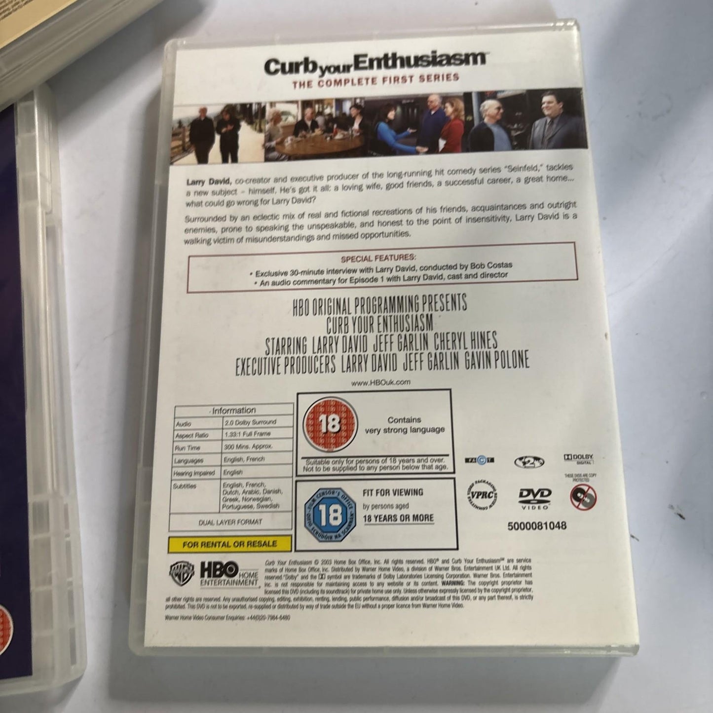 Curb Your Enthusiasm - Series 1 2 5 DVD Region 2