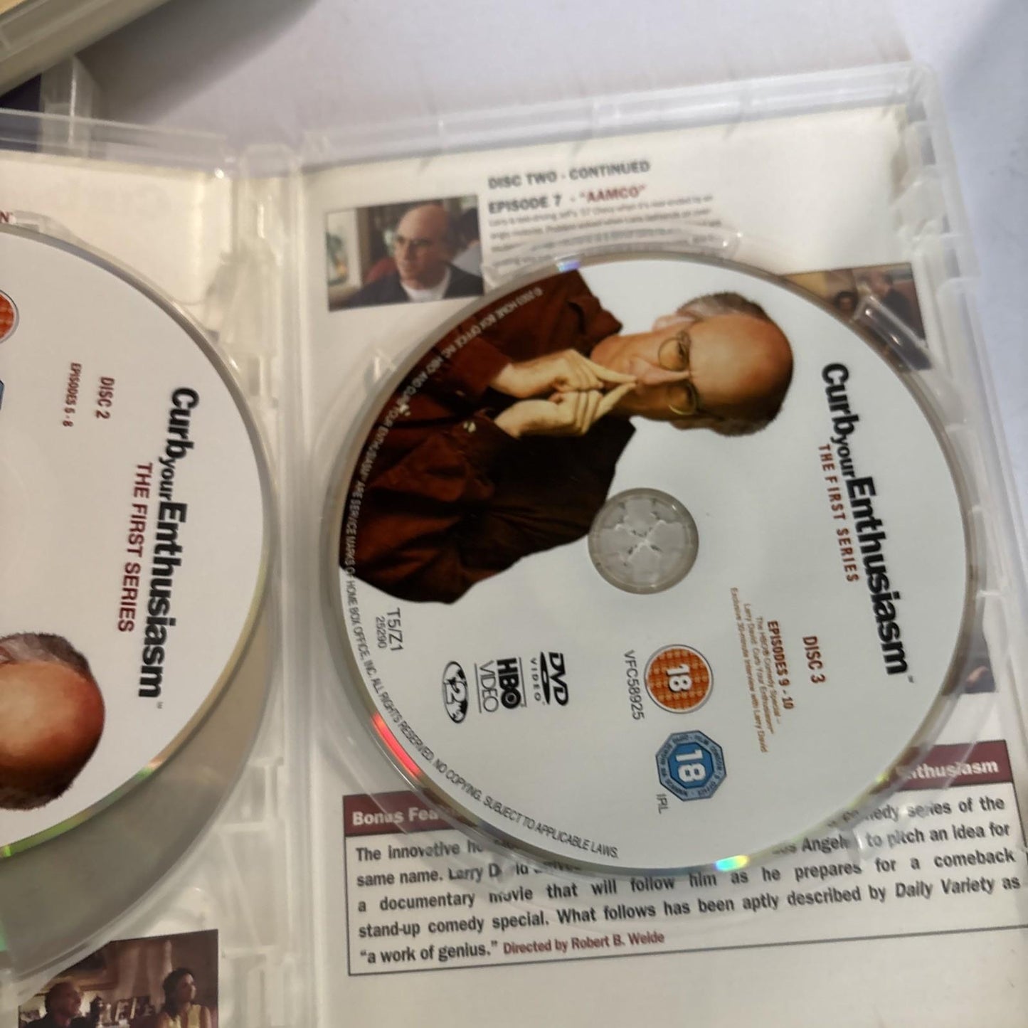 Curb Your Enthusiasm - Series 1 2 5 DVD Region 2