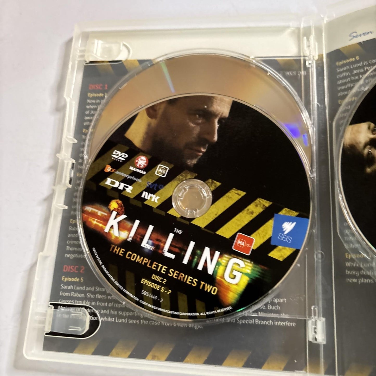 The Killing : Series 2 (DVD, 2011) Bjarne Henriksen, Sofie Grabol,  All Regions