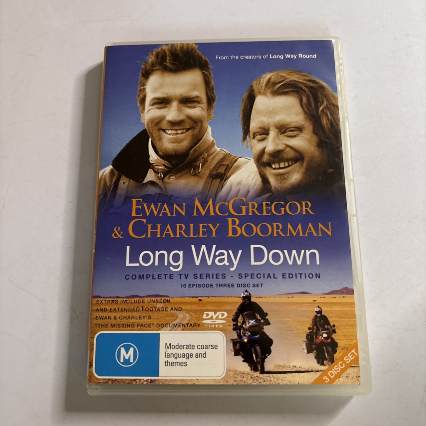 Long Way Down: Complete TV Series (DVD, 2008, 3-Disc) All Regions Ewan McGregor