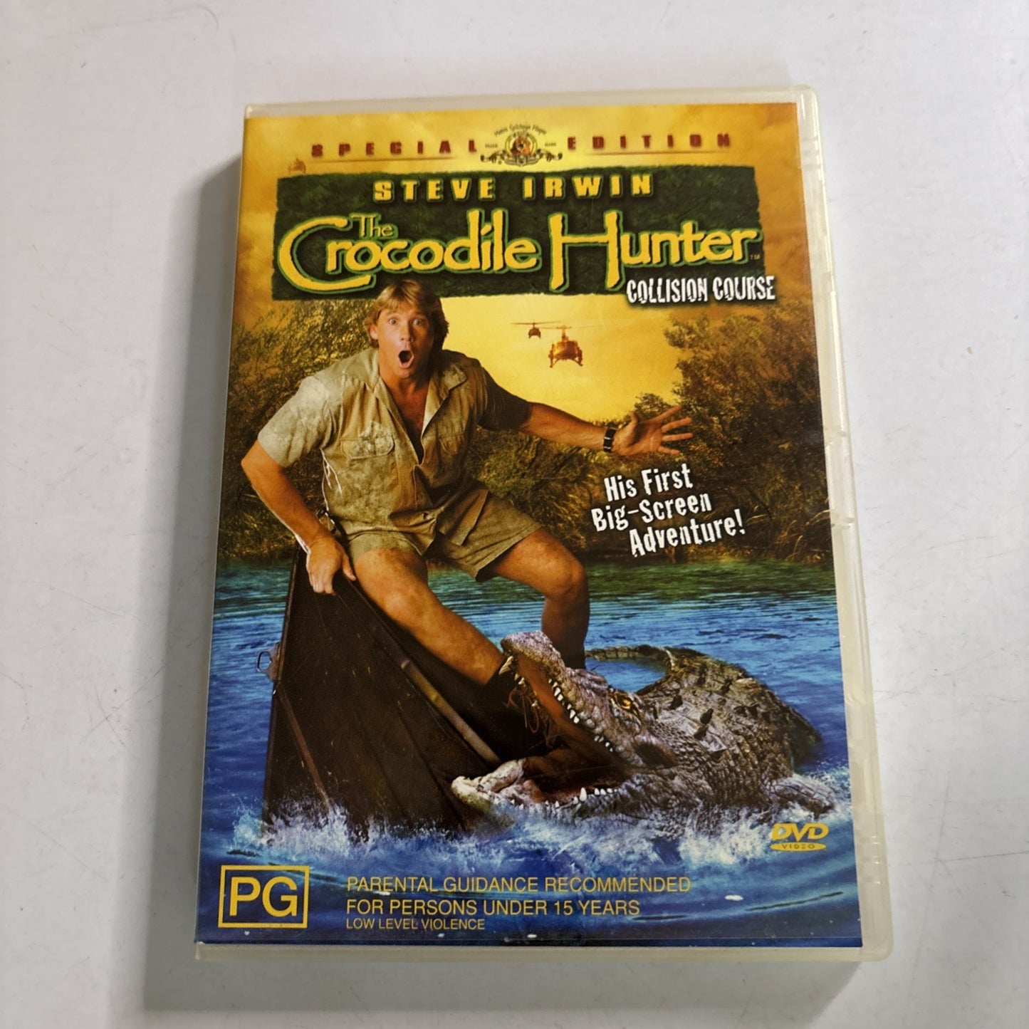 The Crocodile Hunter - Collision Course (DVD, 2002) Steve Irwin Region 4