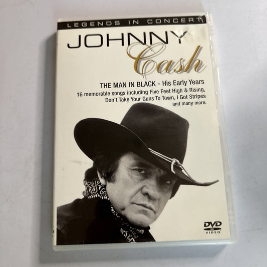 Johnny Cash - Man in Black - His Early Years (DVD, 2005) All Regions