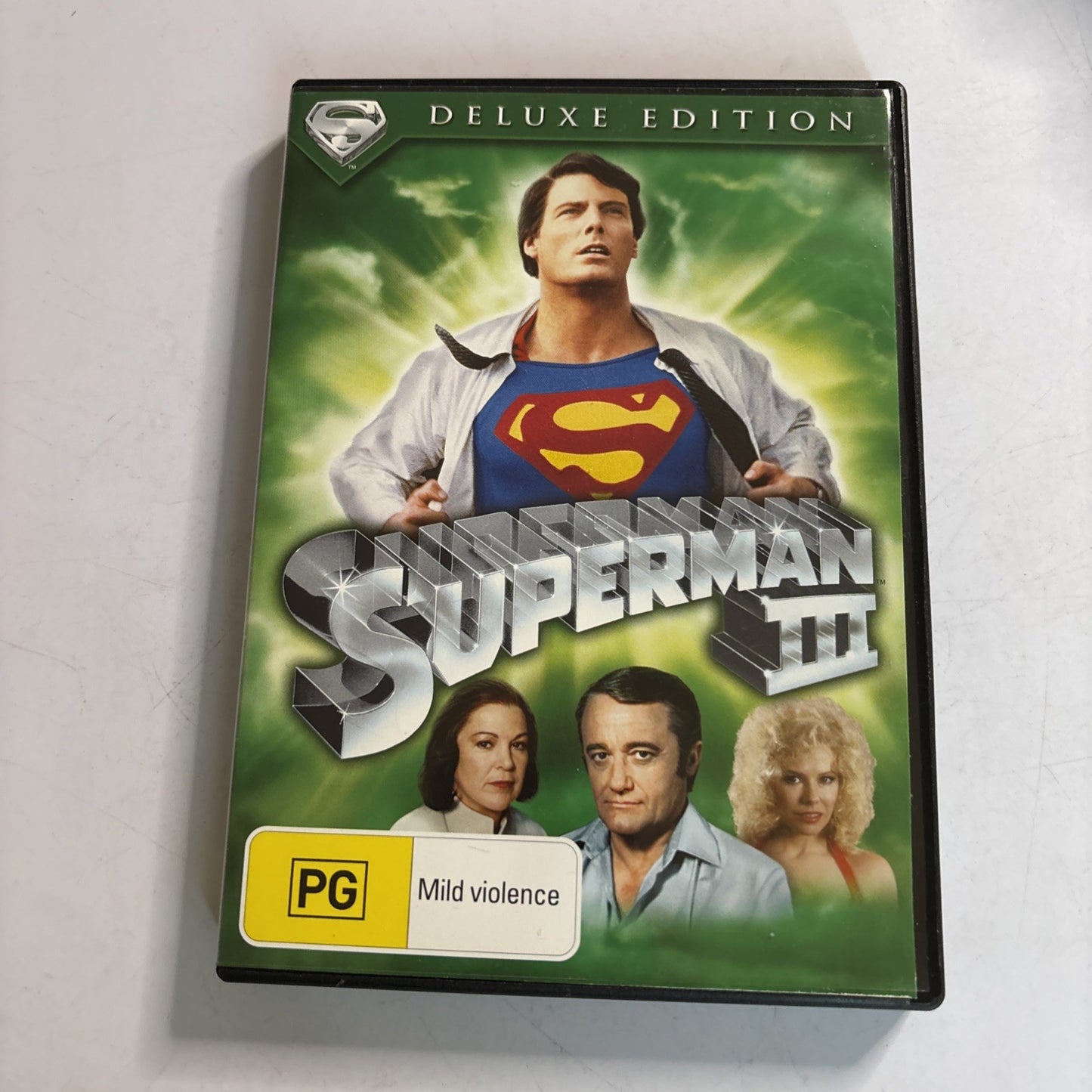 Superman 3 (Deluxe Edition, DVD, 1983) Richard Pryor, Margot Kidder NEW Region 4