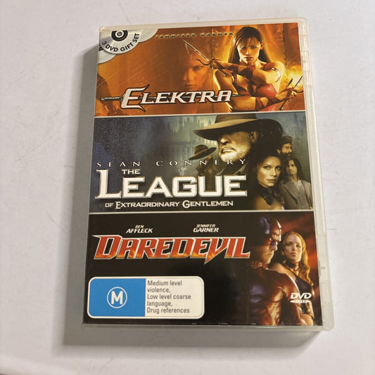 Elektra / The League of Extraodinary Gentlemen / Daredevil DVD Region 4