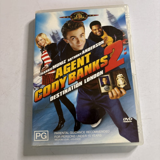 Agent Cody Banks 2 - Destination London (DVD, 2004) Frankie Muniz Region 4