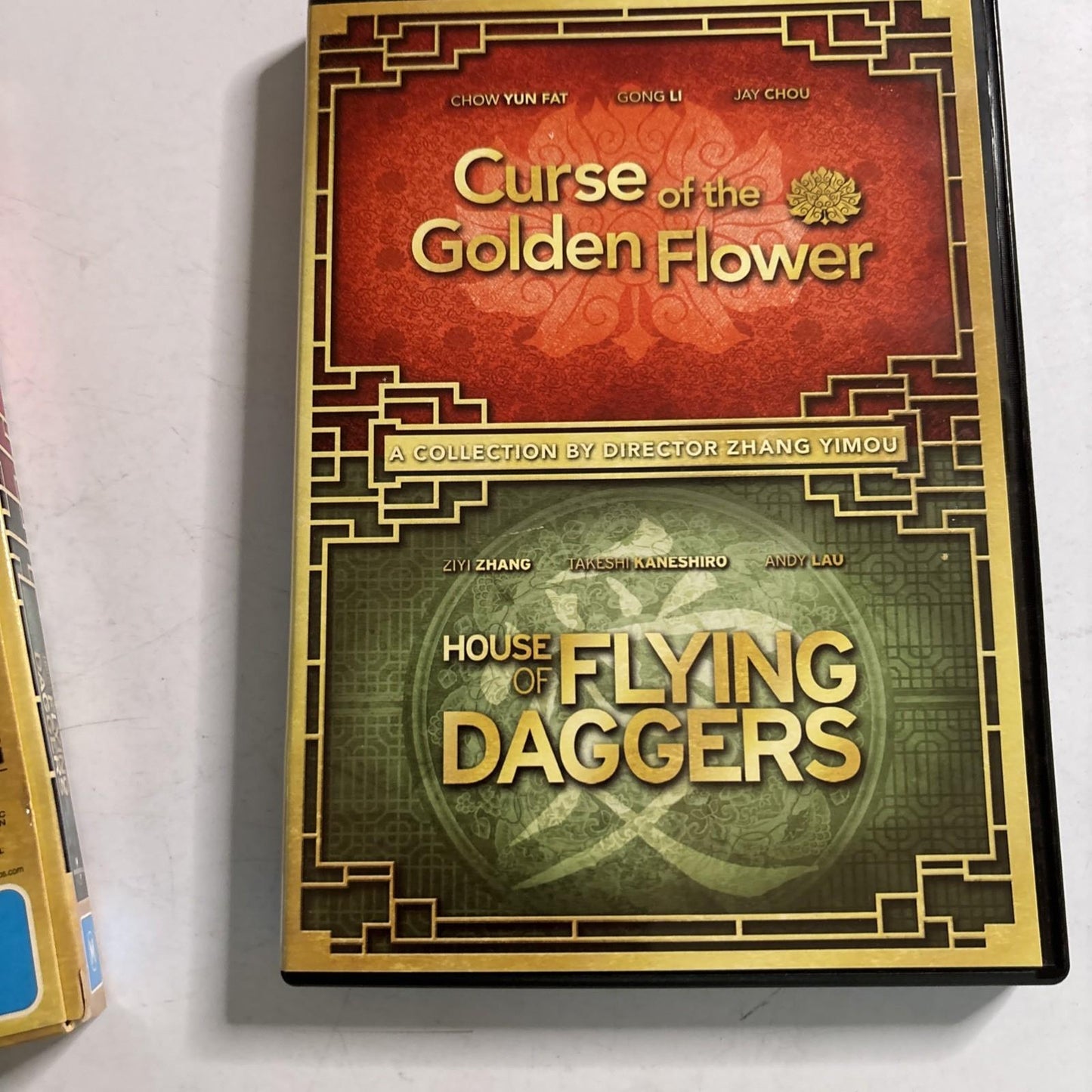 Curse of the Golden Flower / House of Flying Daggers (DVD, 2006) Region 4