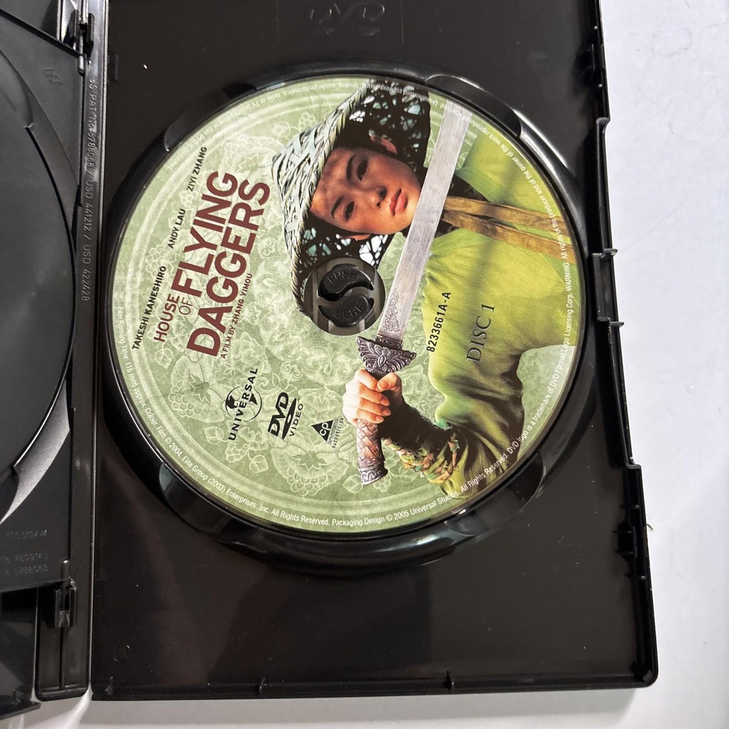 Curse of the Golden Flower / House of Flying Daggers (DVD, 2006) Region 4