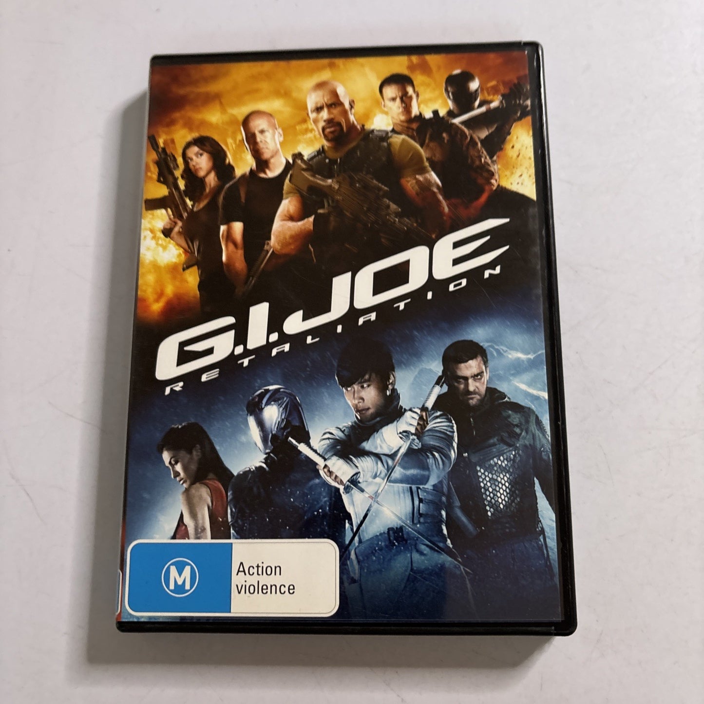 G.I. Joe - Retaliation (DVD, 2013) Dwayne Johnson Region 4 NEW