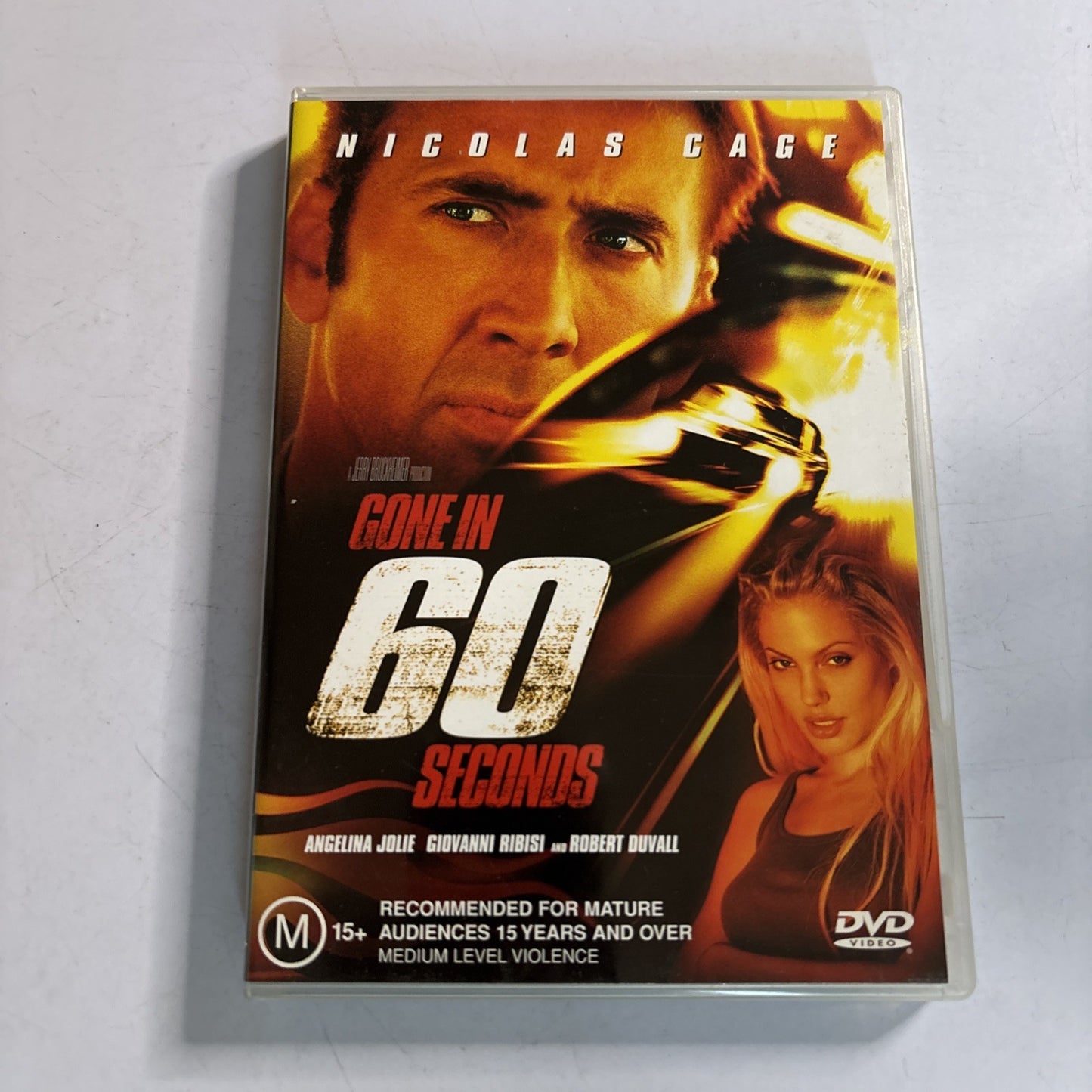 Gone in 60 Seconds (DVD, 2000) Nicholas Cage Region 4 NEW