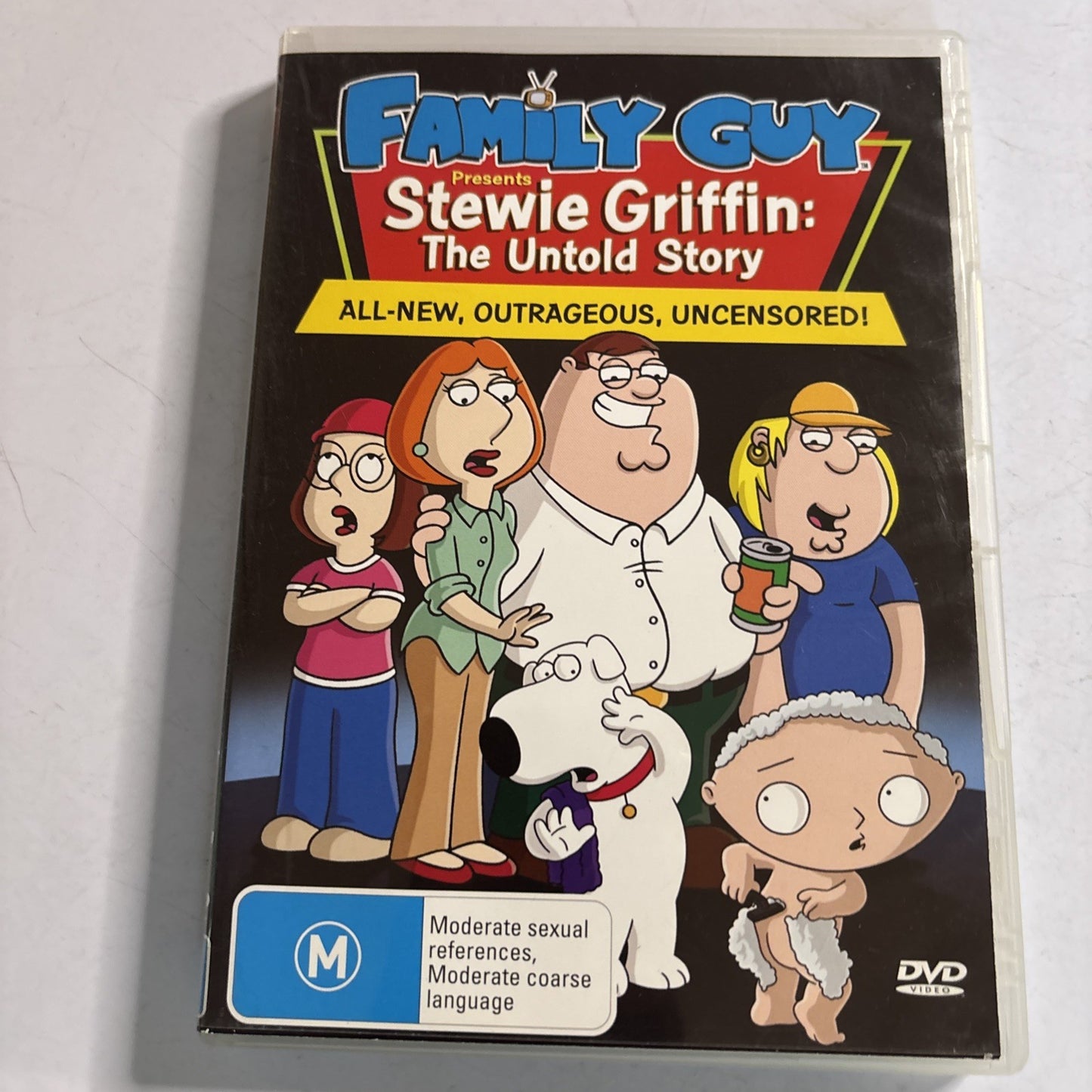 Family Guy Presents - Stewie Griffin: The Untold Story (DVD, 2005) Region 4 NEW