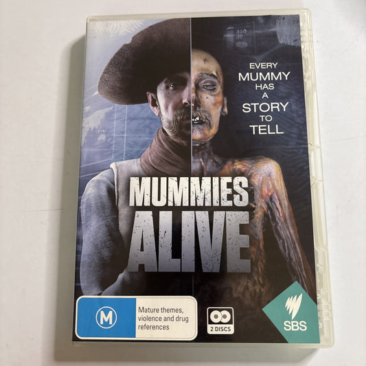 Mummies Alive (DVD, 2015) All Regions NEW