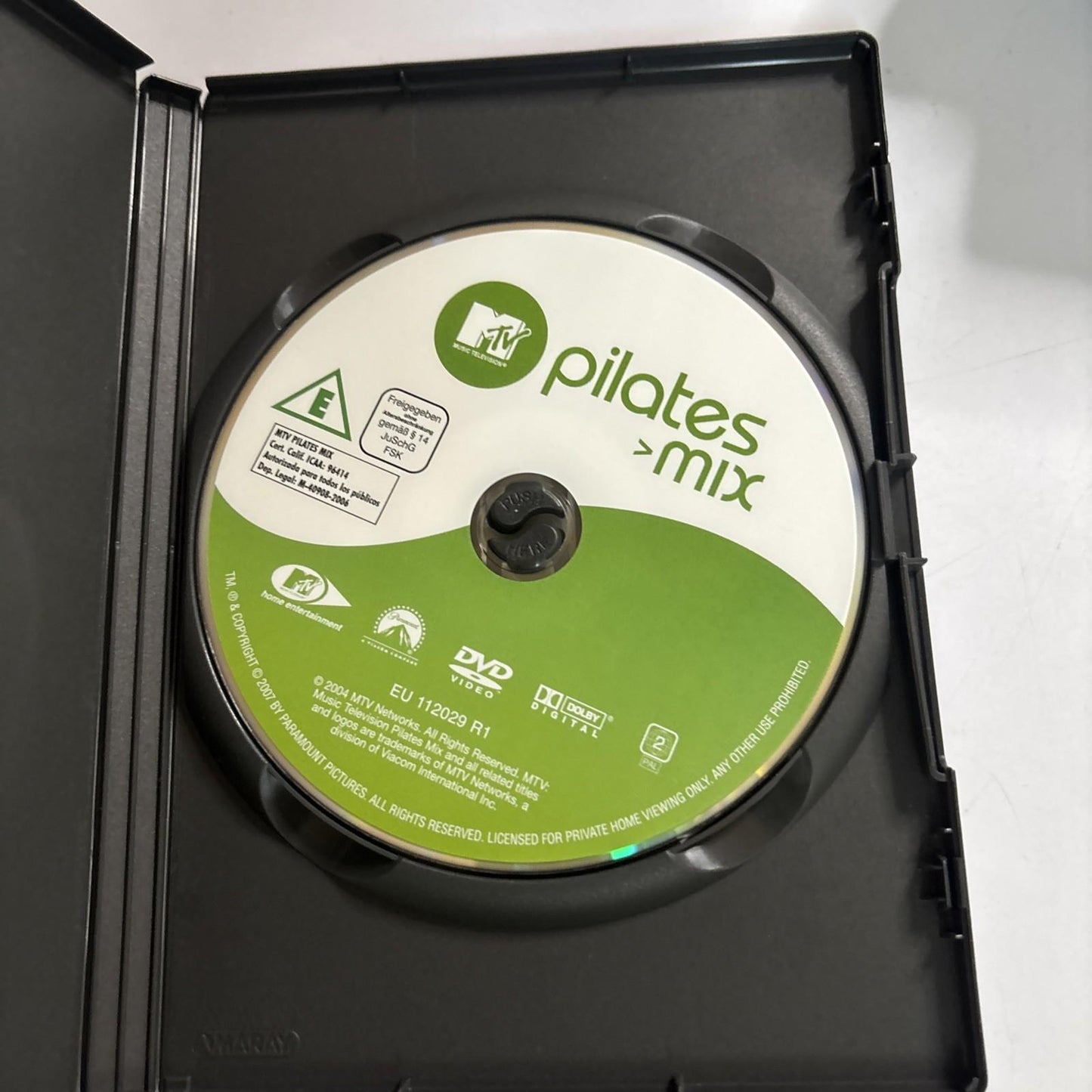 MTV Pilates Mix (DVD, 2004) Kristin McGee Region 2