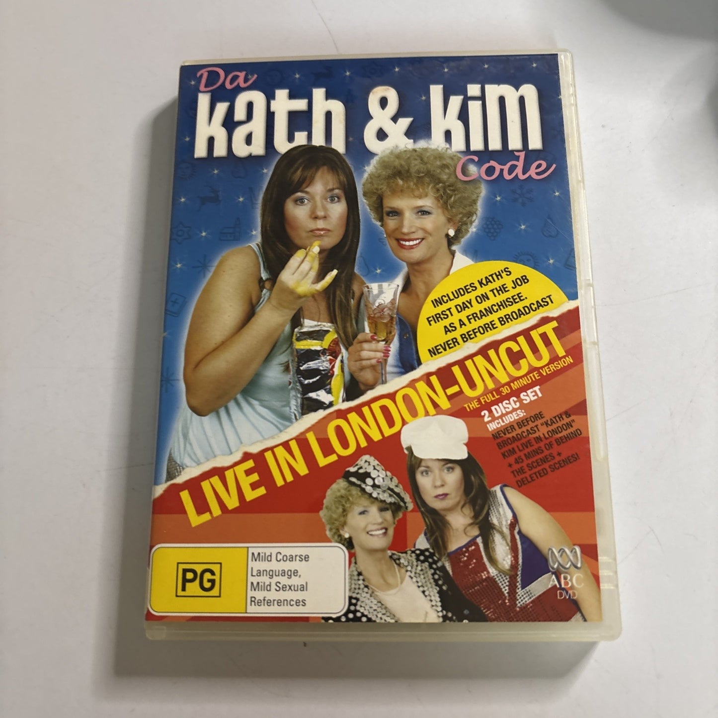 Da Kath & Kim Code / Live In London Uncut (DVD, 2008) Region 4
