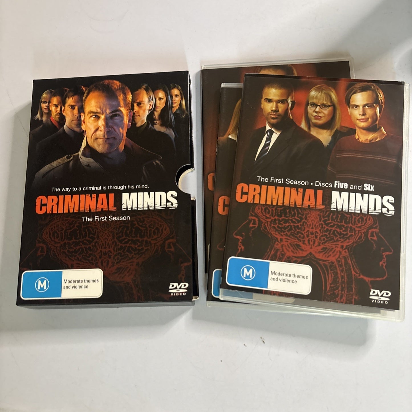 Criminal Minds : Season 1 (DVD, 2005) Region 4