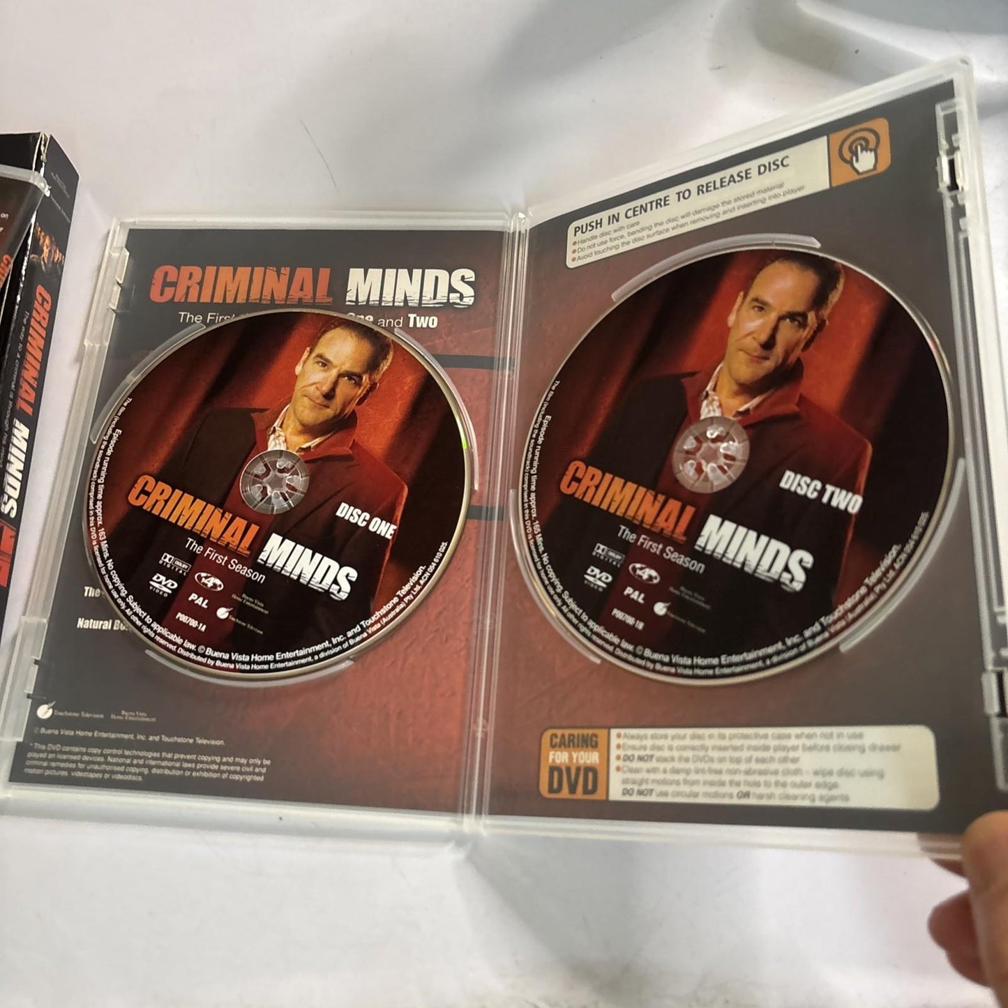 Criminal Minds : Season 1 (DVD, 2005) Region 4