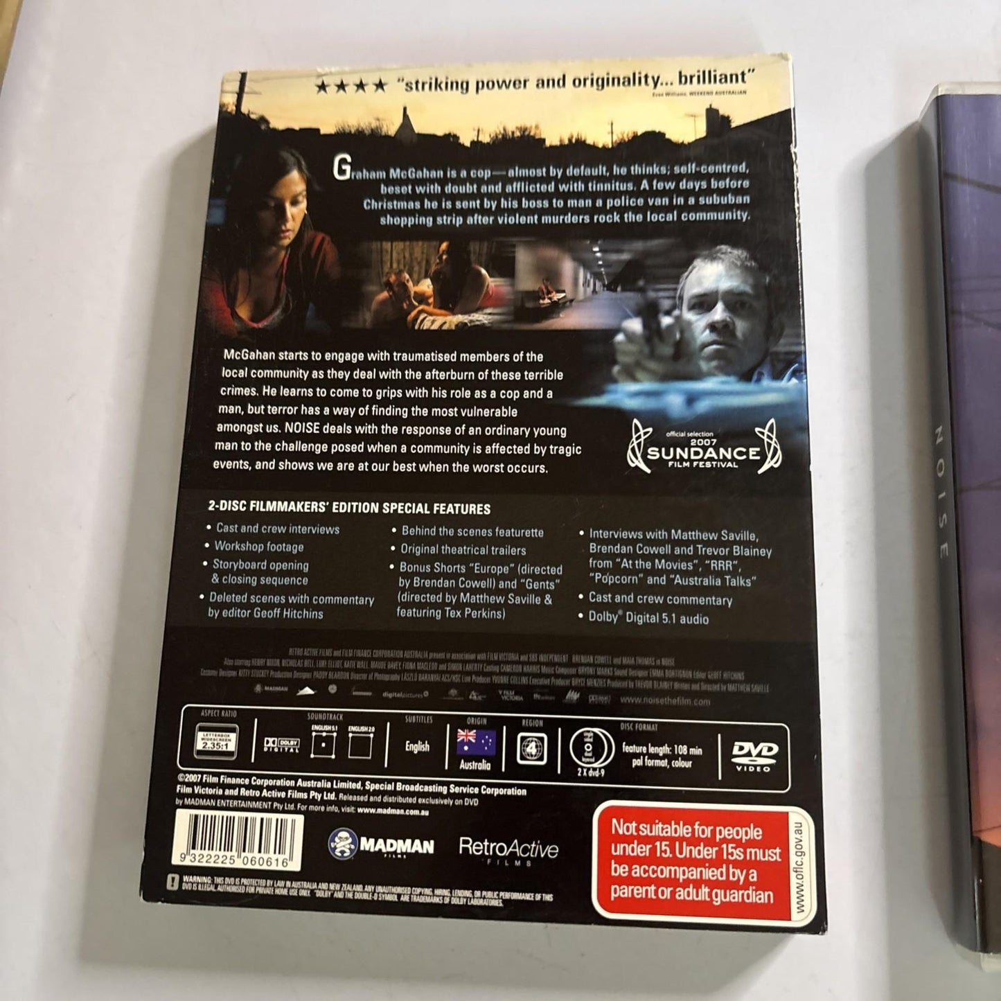 Noise (DVD, 2006) Matthew Saville, Brendan Cowell Region 4