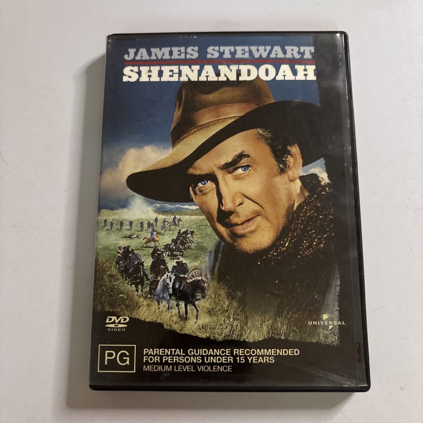 Shenandoah (DVD, 1965) James Stewart Region 4,2