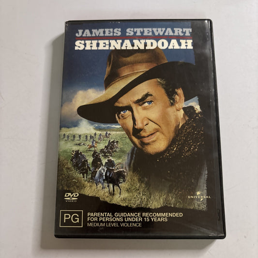 Shenandoah (DVD, 1965) James Stewart Region 4,2