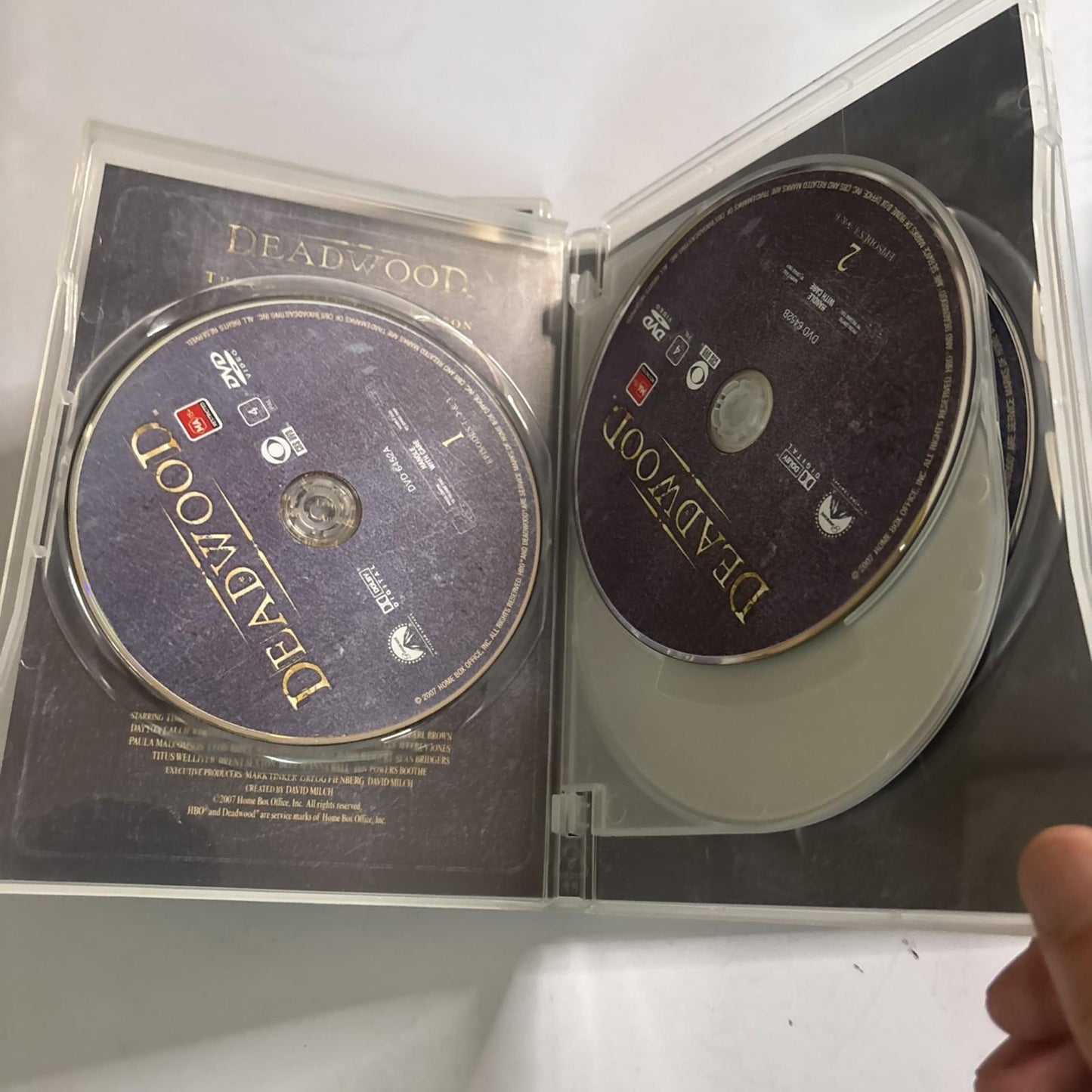 Deadwood : Complete Season 1 2 3 (DVD, 2006) Region 4