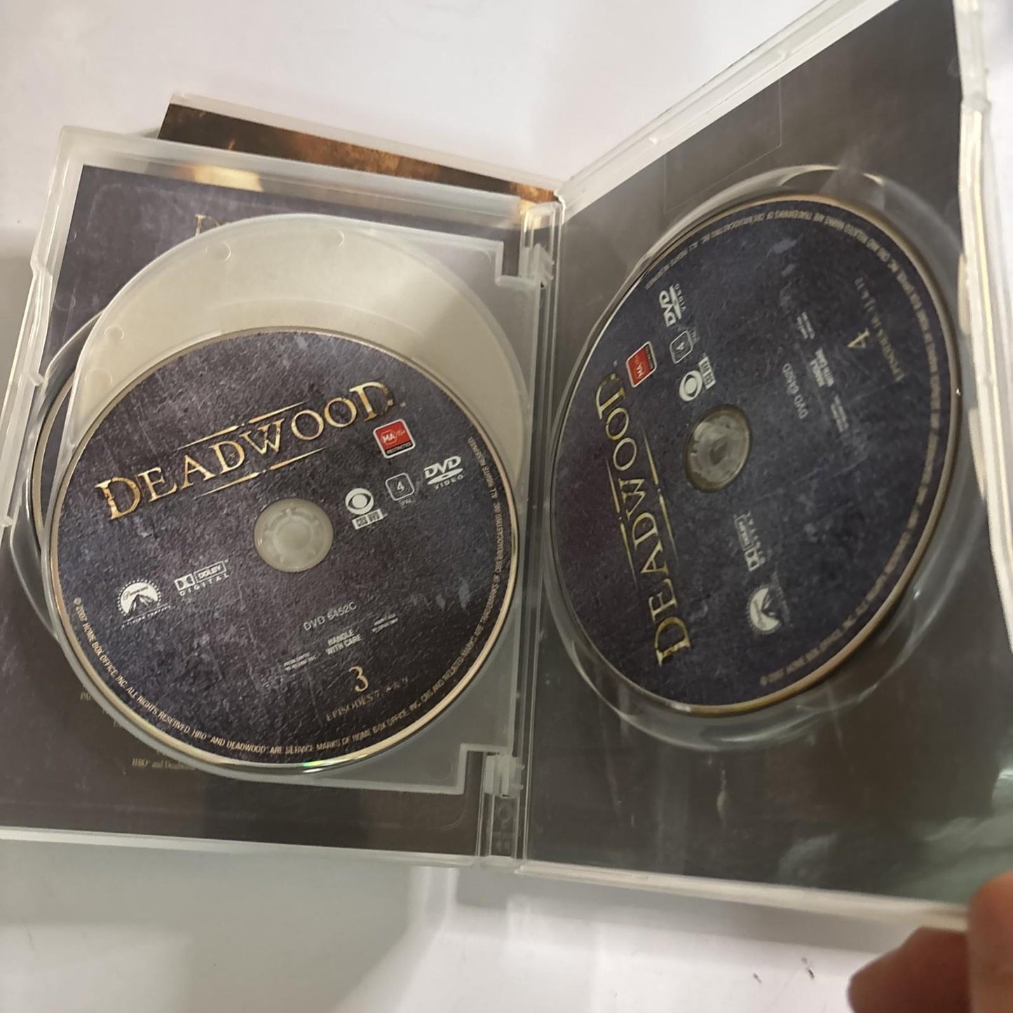 Deadwood : Complete Season 1 2 3 (DVD, 2006) Region 4